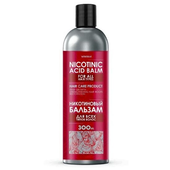 Nikotīnskābes matu kondicionieris, 300 ml